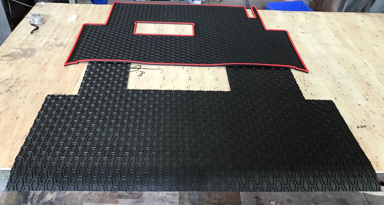 ARTES RTS Premium Liner Thickened Mat Non-Slip Easy to Clean Full Coverage Golf Cart Floor Mat Compatible With Club Car V4L supplier