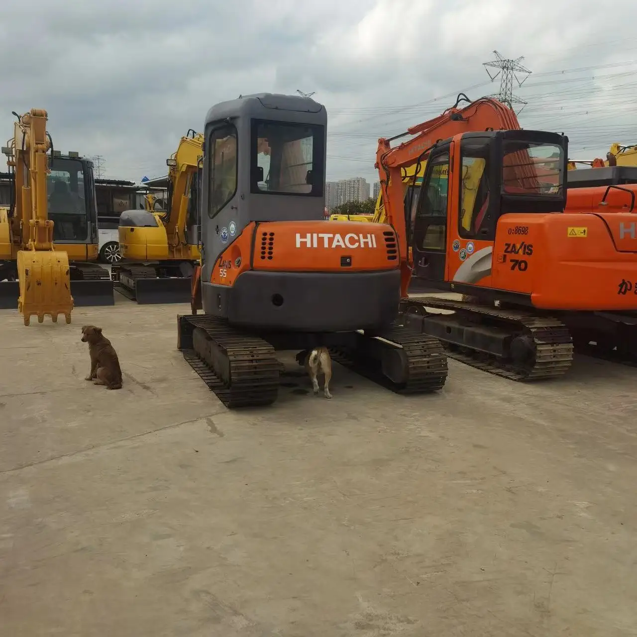 Japan Original Used Excavator Zx 55ur Hitachi Zx 55 Zx55 Excavator