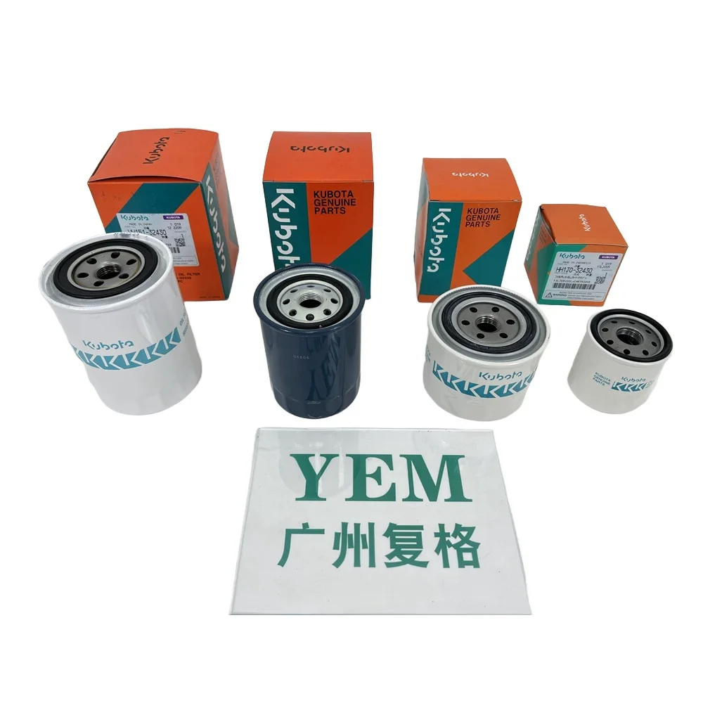 High Quality D1402 D1403 D1462 D1463 Oil Filter for Kubota Genuine Parts