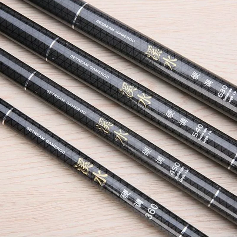 3.6-7.2m Technique Carbon Telescopic Rod for Freshwater Fishing for Lake Stream River with Composite Handle Material 3.6-7.2m Technique Carbon Telescopic Rod for Freshwater Fishing for Lake Stream River with Composite Handle Material