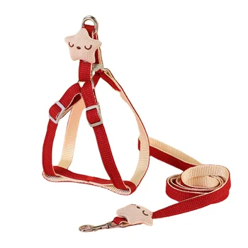 Wholesale Tape Leashing Rope for Dog Cats Chest Straps Walking the Small Medium and Large Dogs Bullfighting Teddy Starfish