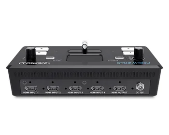 FEELWORLD Professional Live Streaming  4xHDMI Multi-formats Video Switcher LIVEPRO L1V1 Portable Video Switcher detail image