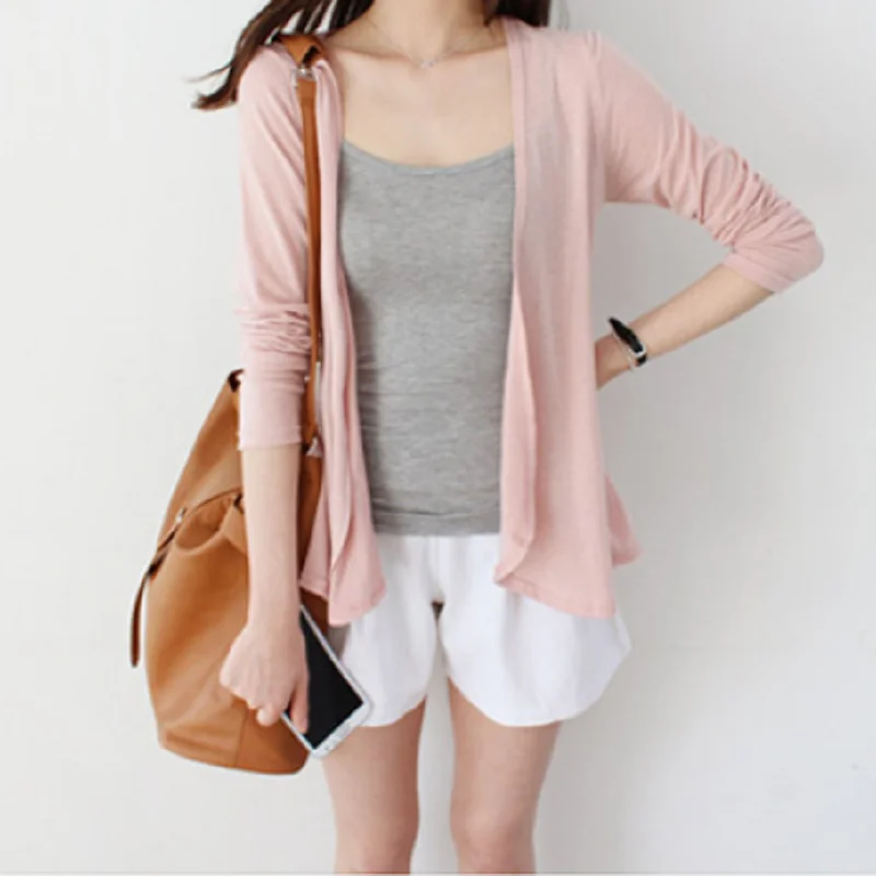 cardigan feminino modal