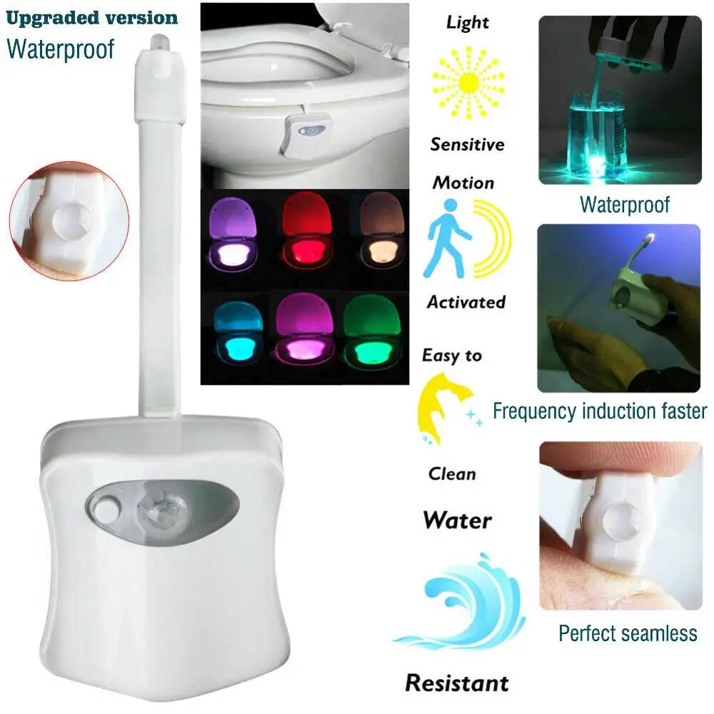 Should You Buy? Lumilux RGB Motion Sensor Toilet Light 