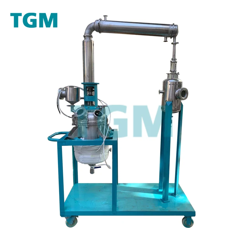 TGM Small Batch Testing Machine Lab Stainless-steel  Coiled/jacketed Reactor with Cooling/heating Function