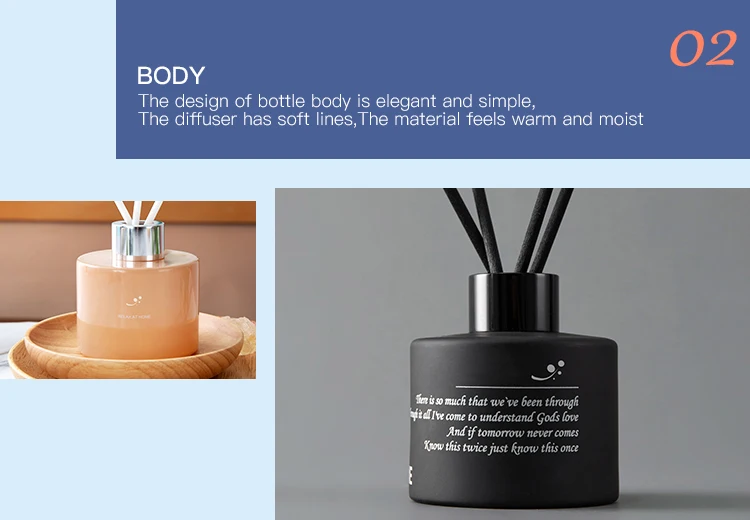 Spa Room Oil Reed Diffuser Perfume Smelling Fragrance Sticks Diffuser ...