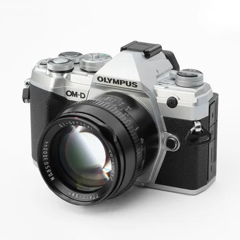 TTArtisan 50mm F1.2 APS-C Large Aperture Portrait Camera Lens for EOSM mount M4/3 mount detail image