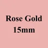 15mm Rose Gold