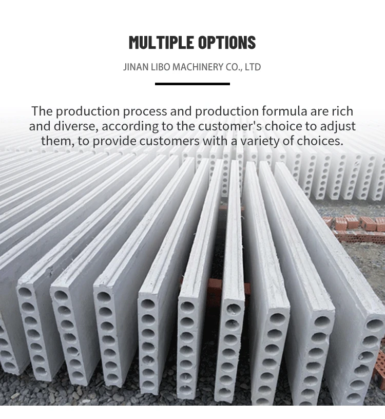 Lightweight Concrete Wall Panel Concrete Wall Making Machine Precast