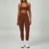 Bra+leggings brown