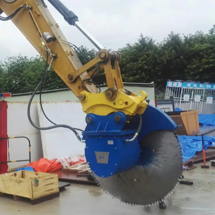 Diamond Saw Blade Excavator Stone Cutting Machine