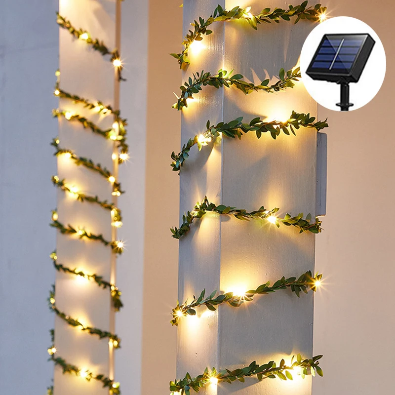 solar ivy fairy lights