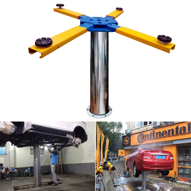 Karjoys KJD-100X 4 tonluq tək dayaq hidravlik avtomobil lifti, 25–72,8 düym (63,5–185 sm) qaldırma hündürlüyü ilə, avtomobil yuyulması və bəzədilməsi üçün 12 ay garantiya