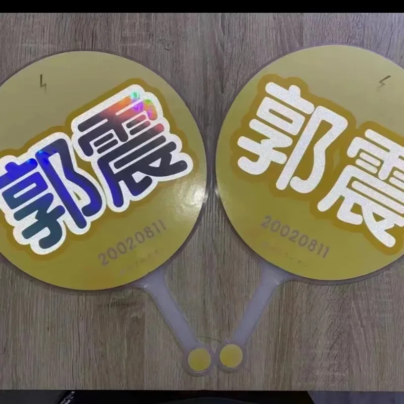 Custom Kpop Mini Picket Transparent Hand Fan | PVC Plastic Mini