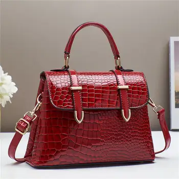 2025 New Luxury Cross Body Handbags Fashion PU Leather Bags Women's Tote Handbag Luxury Accessory
