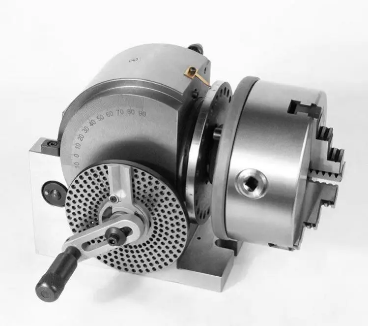 TEBAK Industrial Milling Machine BS Dividing Head - Universal & Simple Type with High-Precision Gear Component
