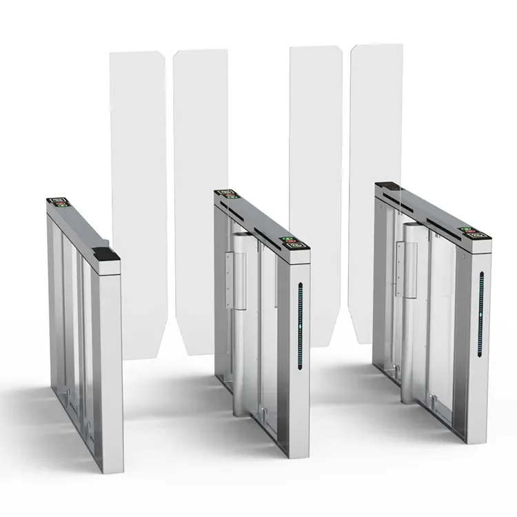 Airport Station Entry and Exit Checkpoint Security Automated Self-Service Ticket Gates Full Height Barrier Swing Barrier Gate