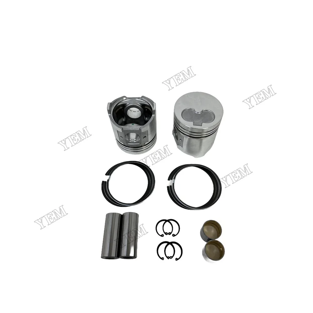 2D94 Piston Kit With Cylinder Piston Rings Engine Parts Fits for Komatsu High Quality 5