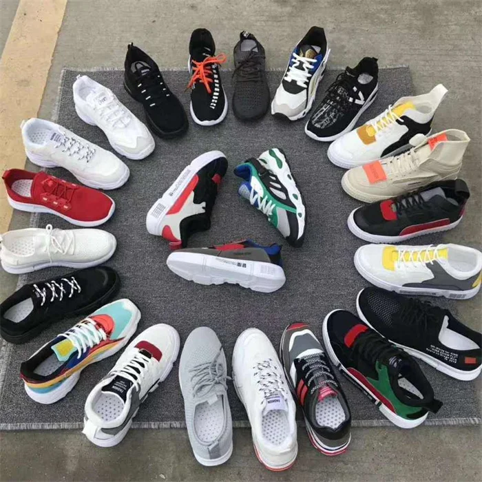 New Model Used Shoes Men Jogging Shoes Fashion High Quality Casual