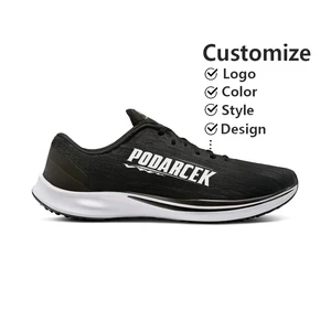 Supplier Customize Cheap Shock Absorbing Breathable Mesh Upper Waterproof Running Sports Shoes