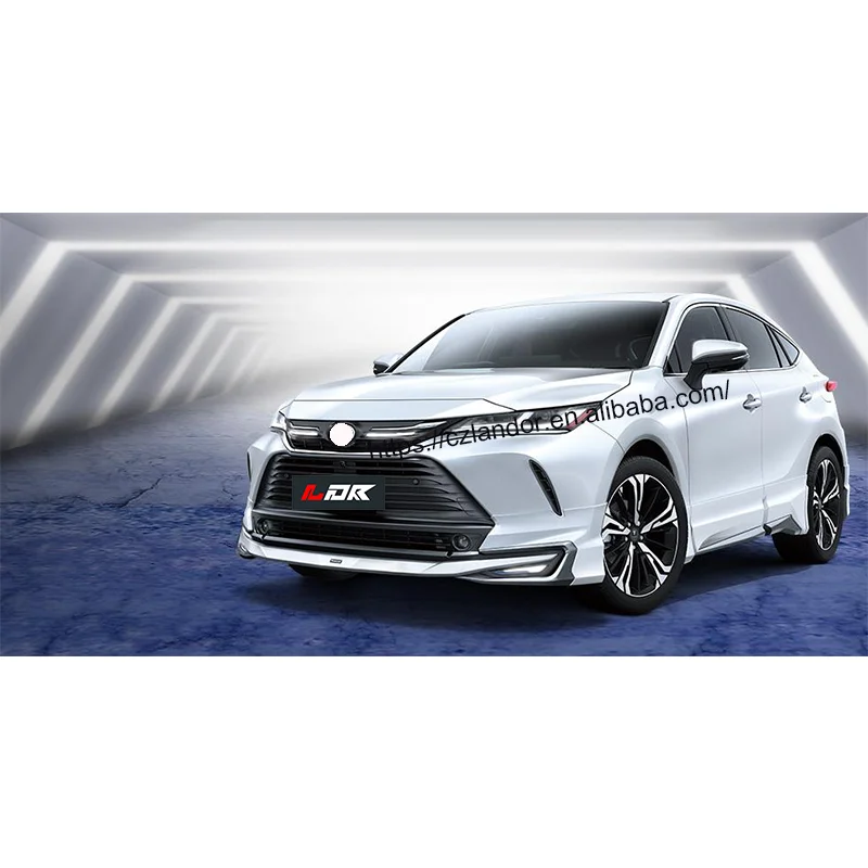 Harrier 2022 Bodykit Car Bumpers For Toyota Auto Facelift Body Kit Plug