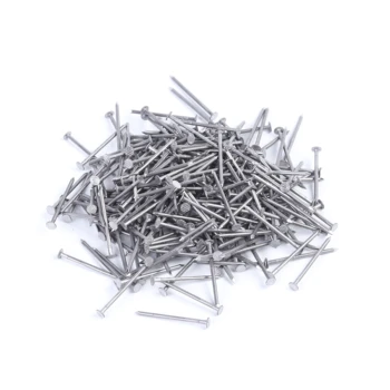 15 Degree Galvanized/Stainless steel flat head Plastic sheet coil nails for pneumatic gun