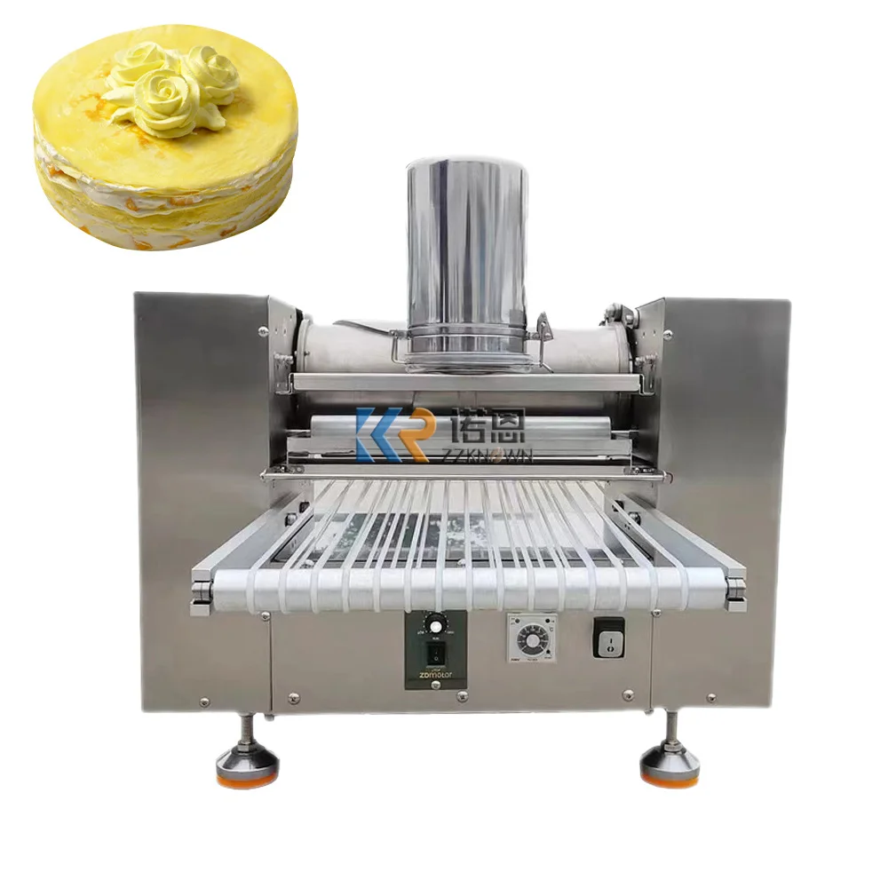 Машина для приготовления муссов из нержавеющей стали 304, машина для приготовления пирожных с тысячами слоев, автоматическая машина для приготовления мелких пирожных из сыра и крепа