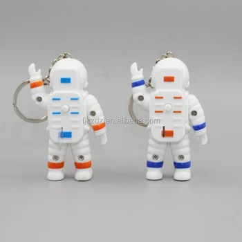 Outerspace Keychain, Astronaut/taikonaut/cosmonaut LED Sound Keyring Novedades