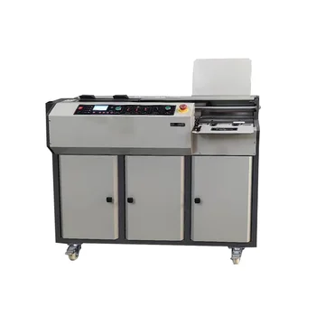 Hot Product Automatic A4 3 rubber rollerBook Printing Automatic Hot Glue Binding Machine
