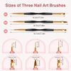 3PCS Nail Brush Set