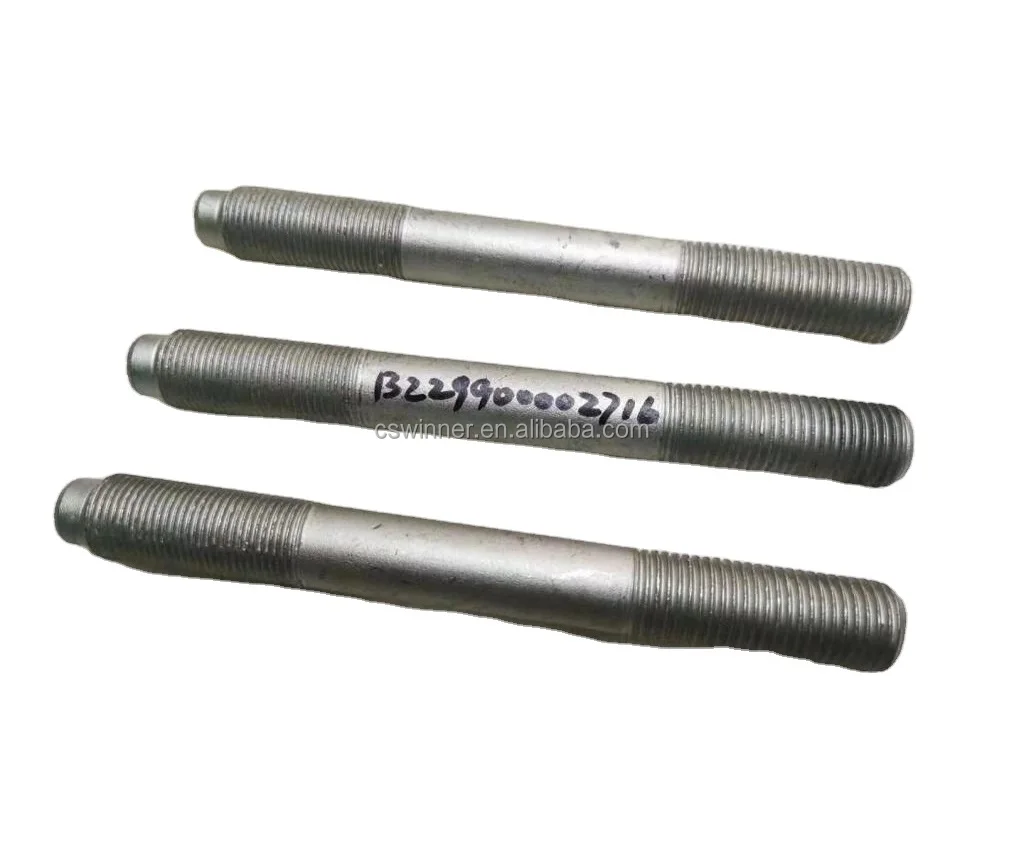 B229900002716 Hub nut Stud bolt RSC45.12-10A M18*2*165 front wheel  