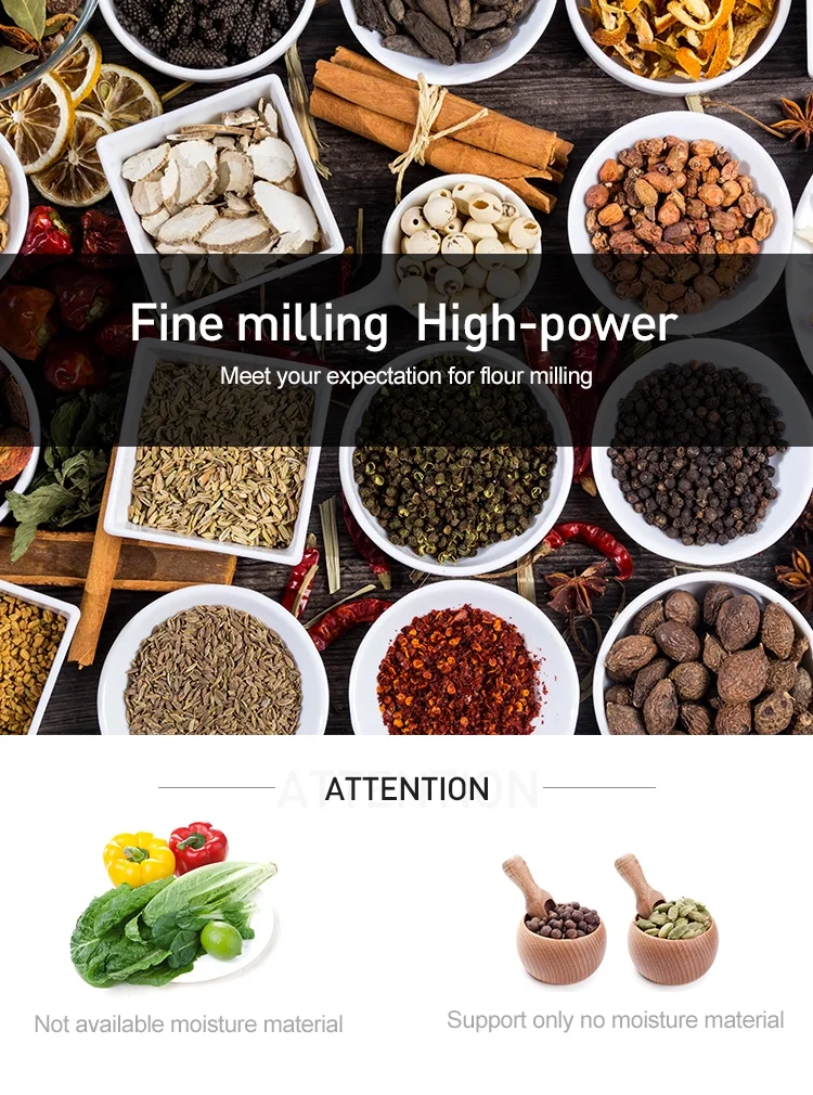 Flour Mill Machine Fine Powder Making Machine Grain Crusher