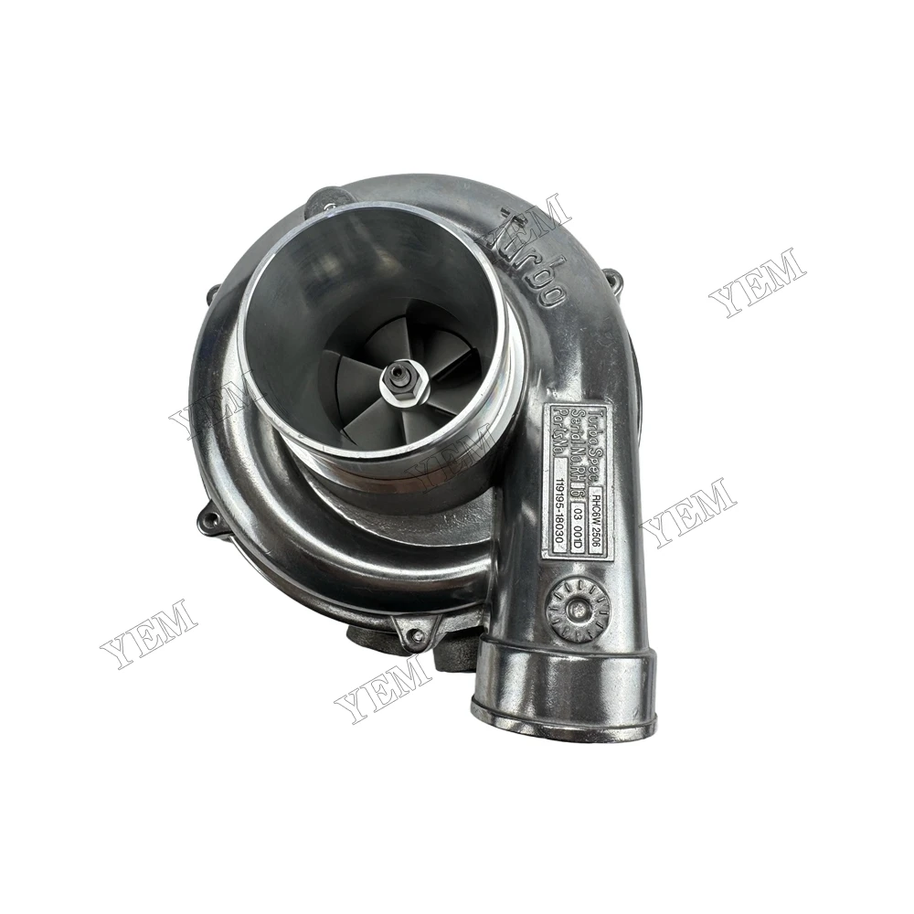 For Yanmar Turbocharger 119172-18011 119195-18030 Engine Rebuild Kit