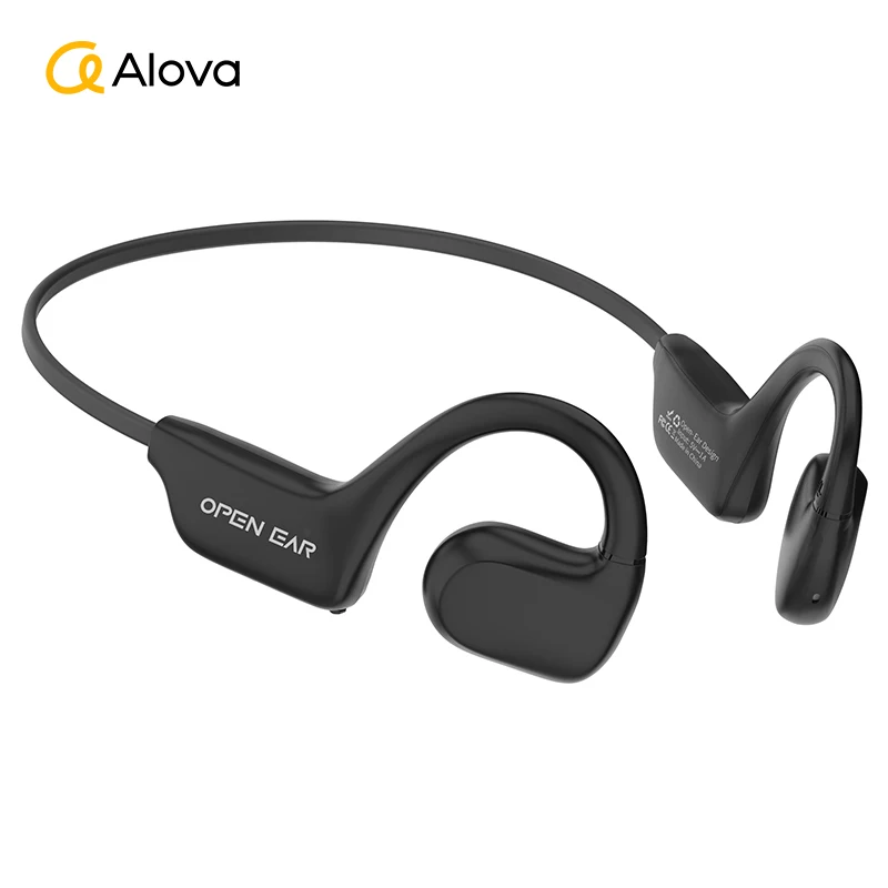 ALOVA in Stock Open Ear Headset Type-C Charging Bluetooth Headphones Ipx5 Running Sport Earphone