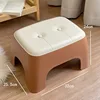 Marrón claro - Grande (paquete de 4) Altura del asiento 24 cm