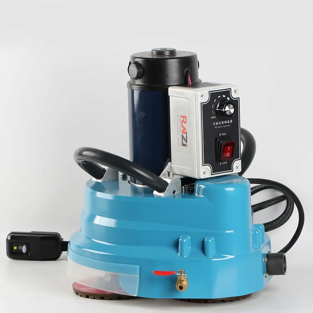 Портативная электрическая трехголовая Планетарная полировальная машина Raizi1200W для гранита, мрамора