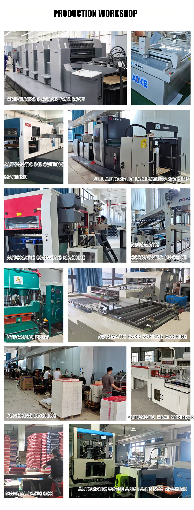 Factory profile