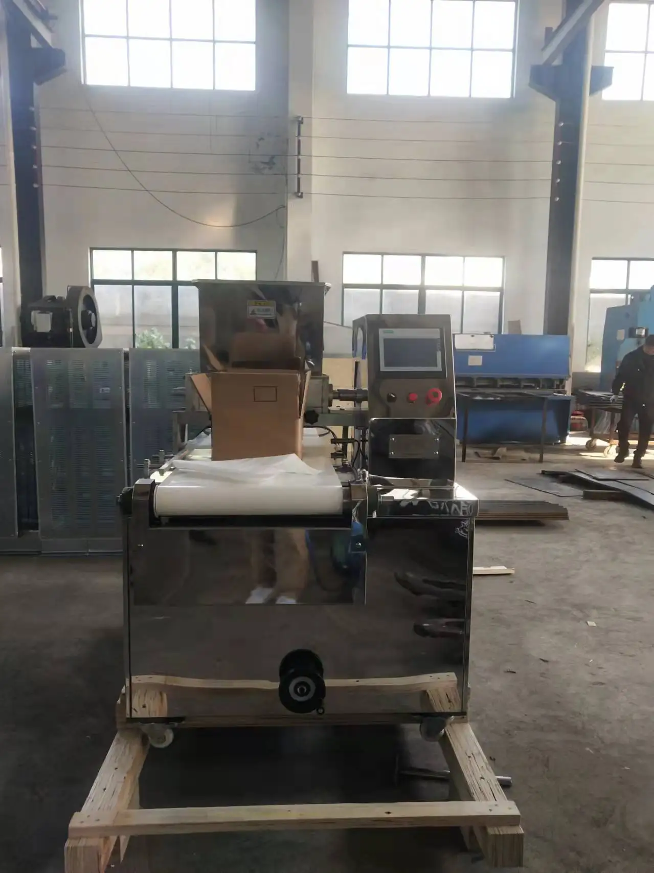 Semi Automatic Biscuits Making Cookies Manufacturing Machine