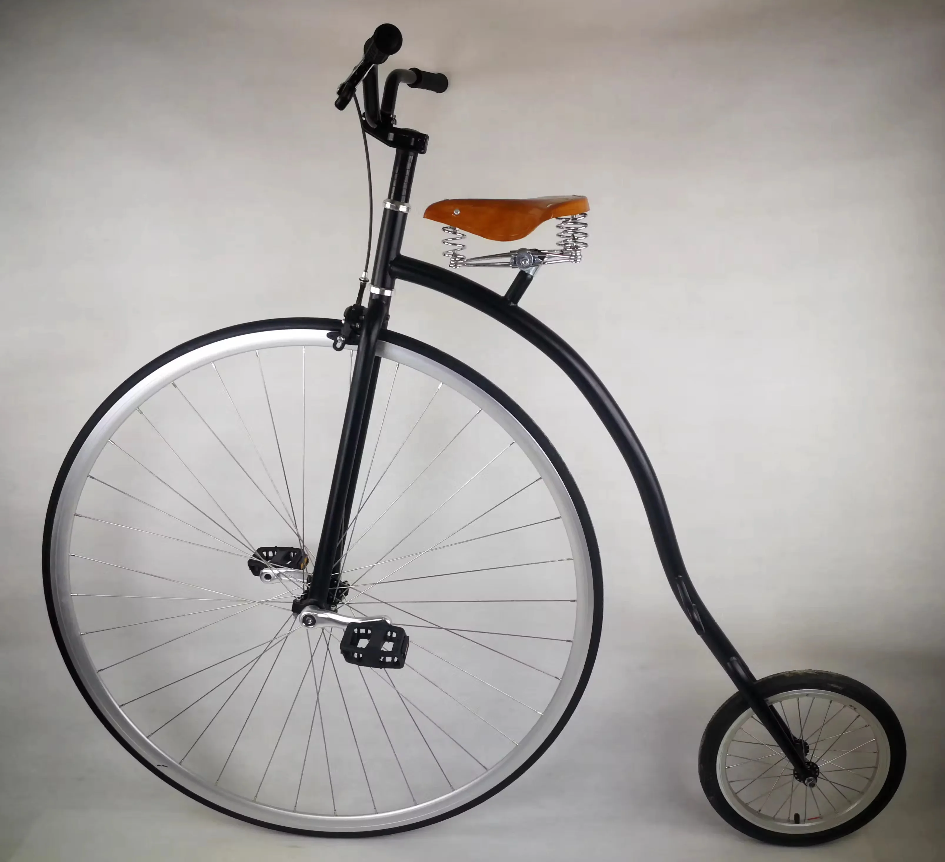 40 Inch Vintage Bicycle Retro Unicycle - Big & Small Wheels