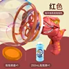 Máquina de burbujas de dinosaurio - empaque en caja roja