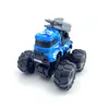 Bigfoot stunt vehicle-blue air defense missile vehicle