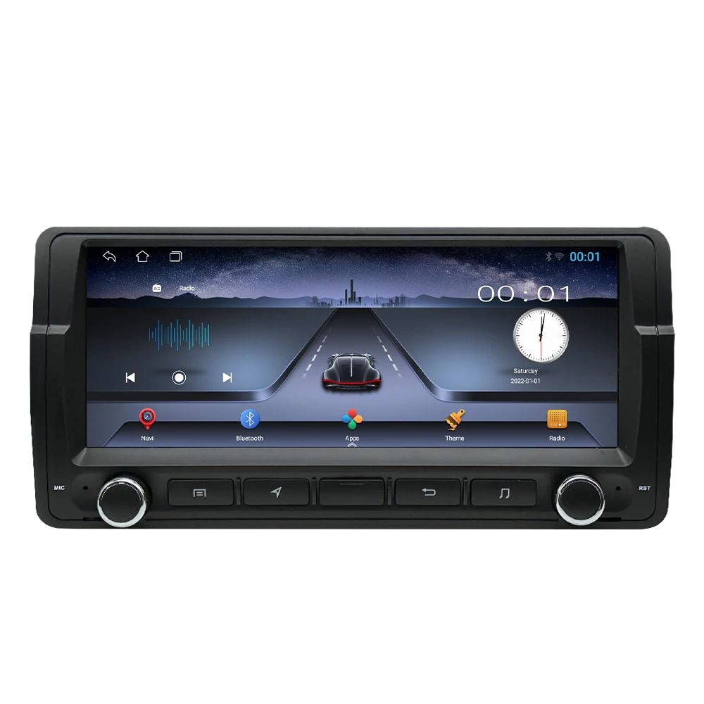 Octa 8.8 Inch Car Radio 32GB 64GB 128GB For BMW E46 M3 318 / 320 / 325 / 330 / 335 1998-2005 Stereo