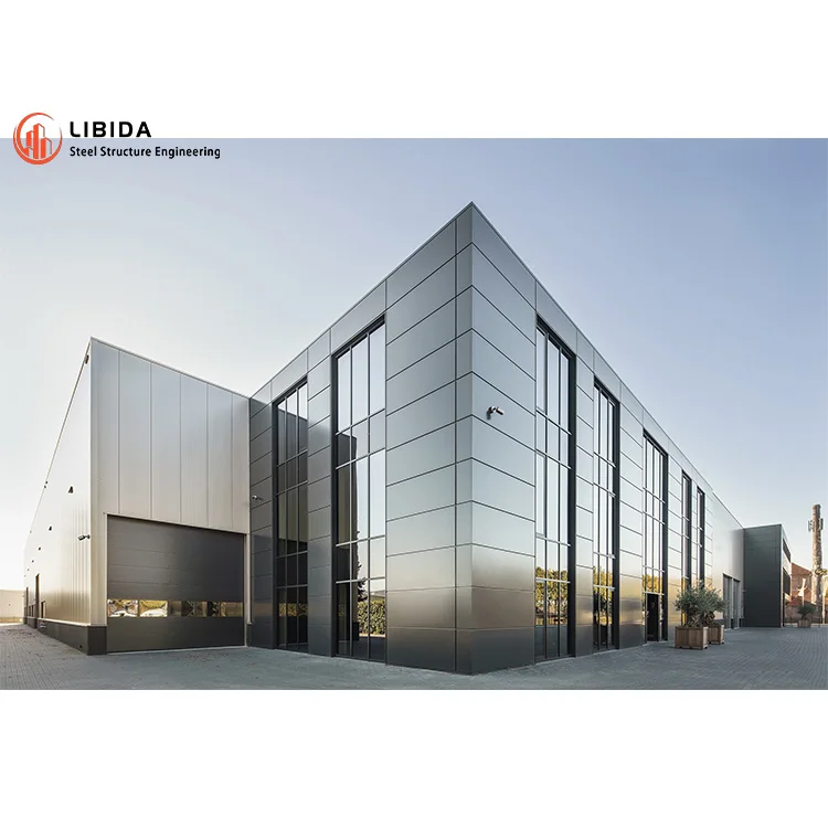 Metal Workshop Industrial Construction Building Workshop Building Steel Warehouse Structure Custom Steel Structures