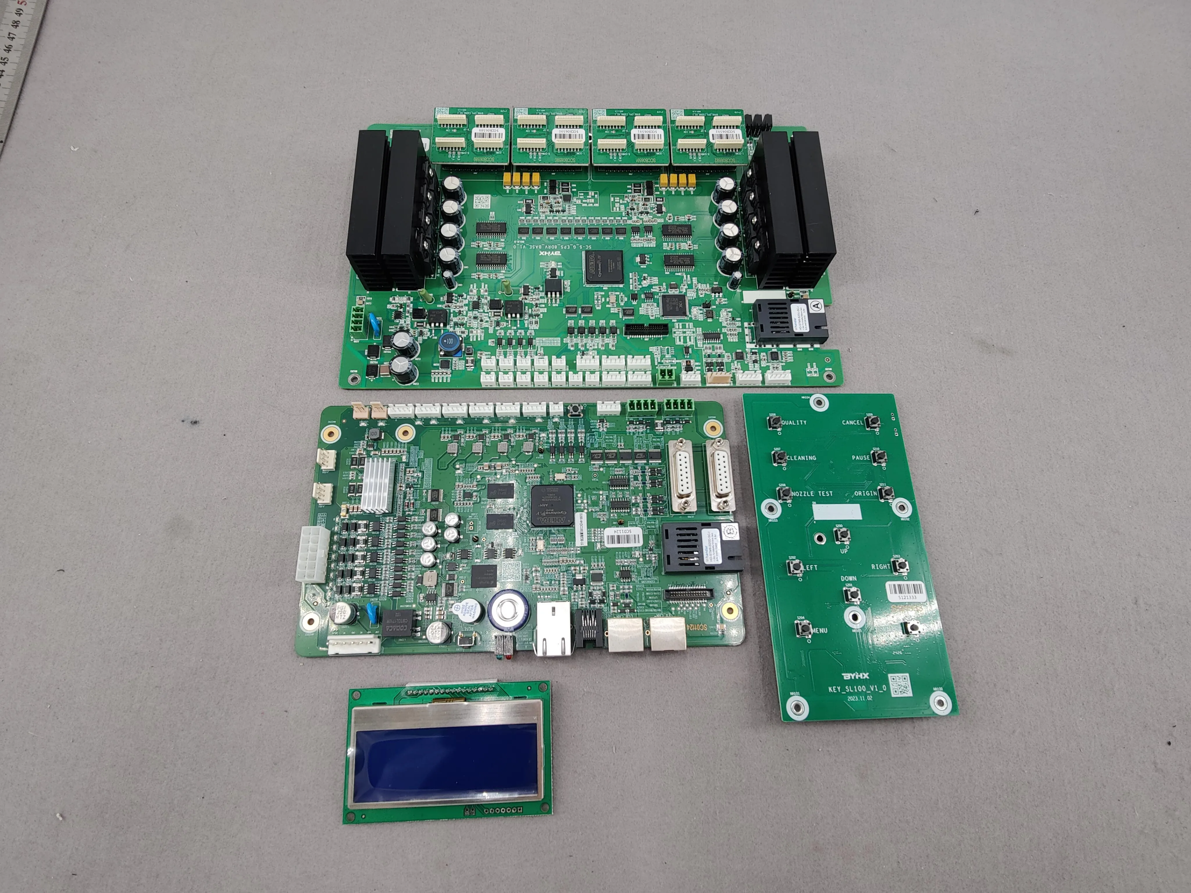 LETOP Technology Supports BYHX I3200 4-Head Inkjet Printer with New Mainboard Kit BYHX Board