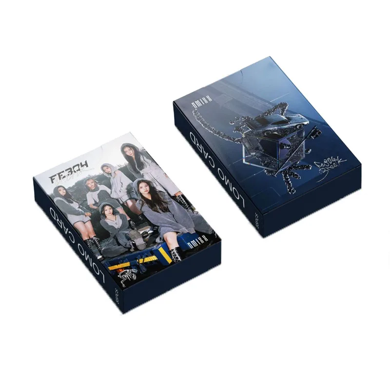 55pcs/set KPOP NMIXX 2nd EP Fe3o4 Photocards - Festive Gifts