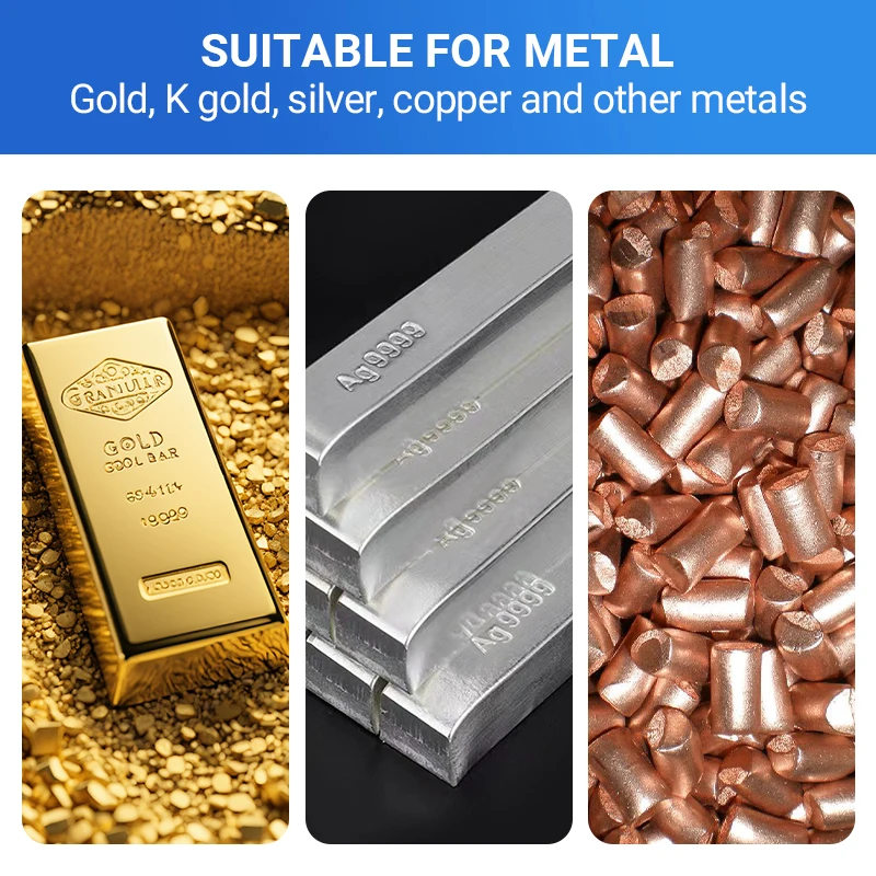 1KG Vacuum Pressure Mini Casting Machine Gold Automatic Jewelry Casting Machine