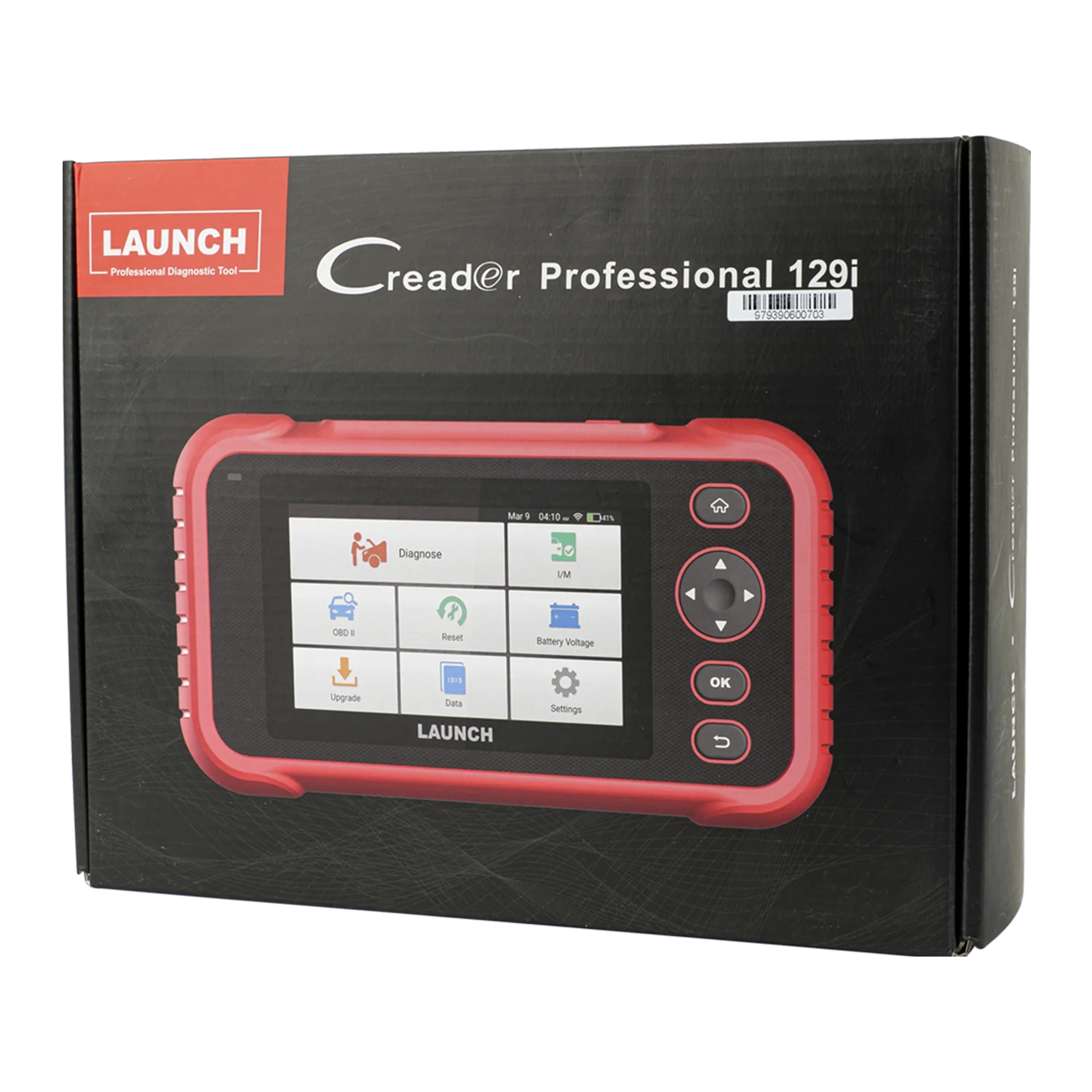 LAUNCH 2025 Version  CRP 129i Universal Car Diagnostic Tool Scanner OBD2 Automotive Code Reader ABS SRS at Engine With 8 Resets