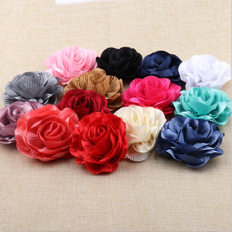 Embroidery Flower Patches Rose Lace Sew on Applique Clothing Wedding Dress DIY 