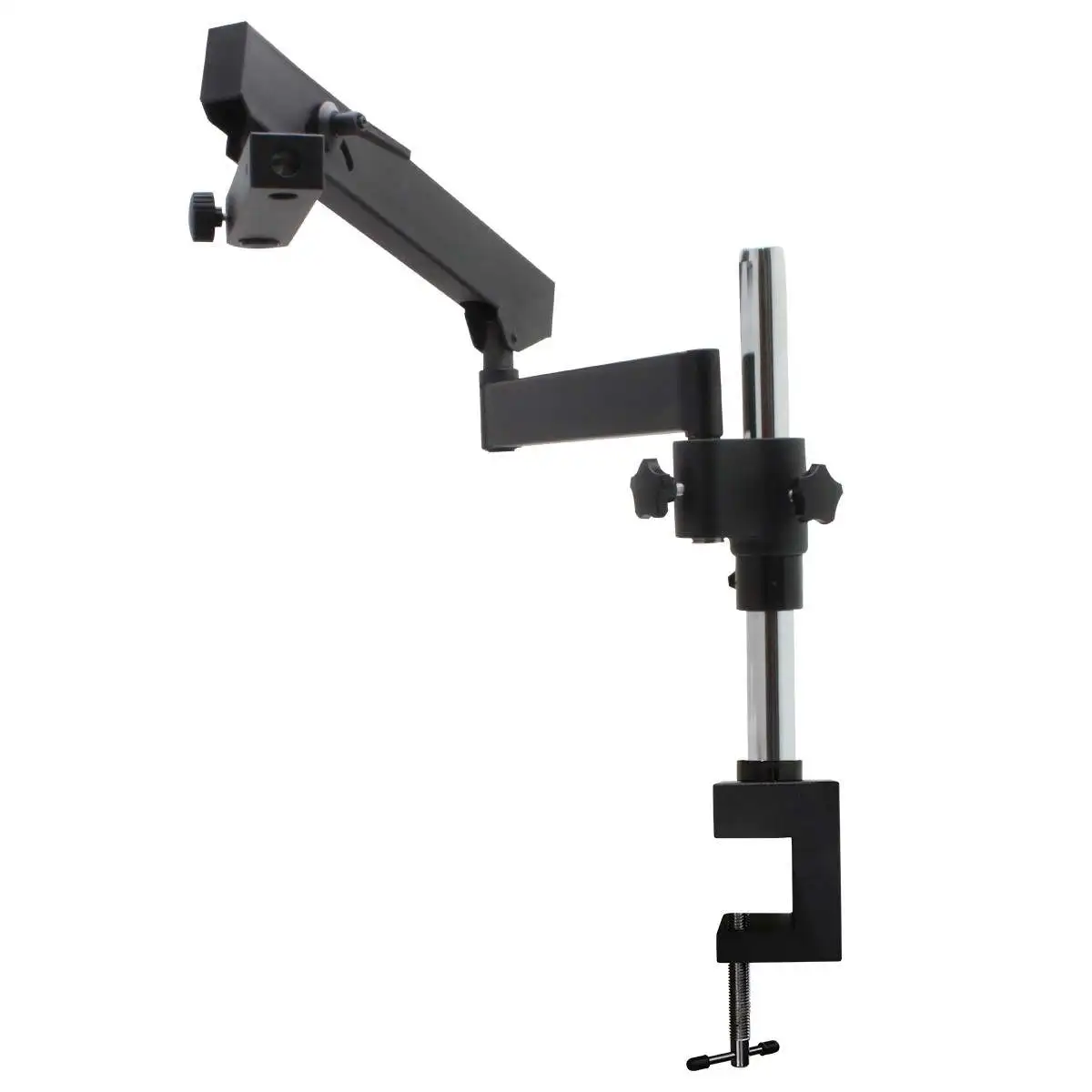 Tp8w Microscope Articulating Arm Stand With Cclamp Boom Stand With