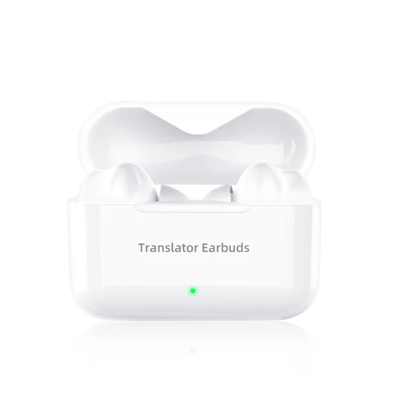 M6 Wireless Earbuds Smart Voice Translator Earbuds 127 Language Translator Wireless Language Translator Device Earbuds